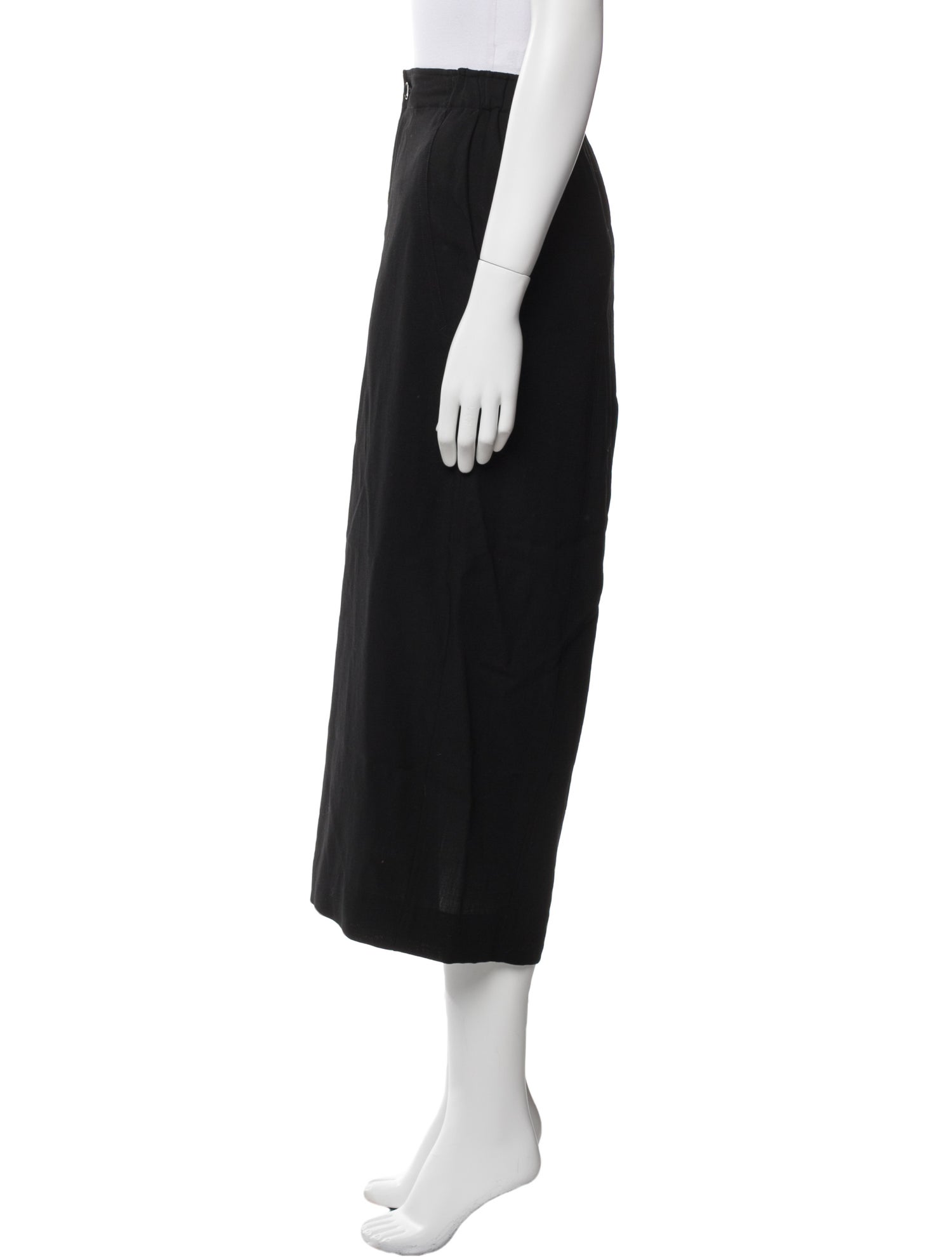 Pas De Calais Wool Wide Leg Pants