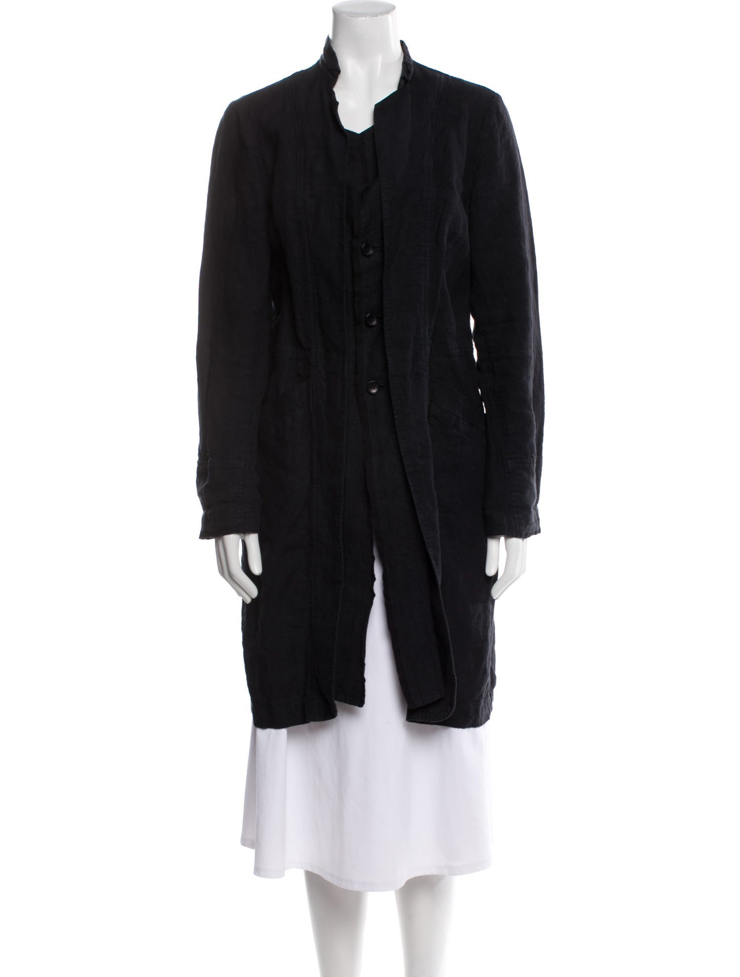 Pas De Calais Linen Coat