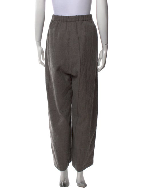 Pas De Calais Wool Wide Leg Pants
