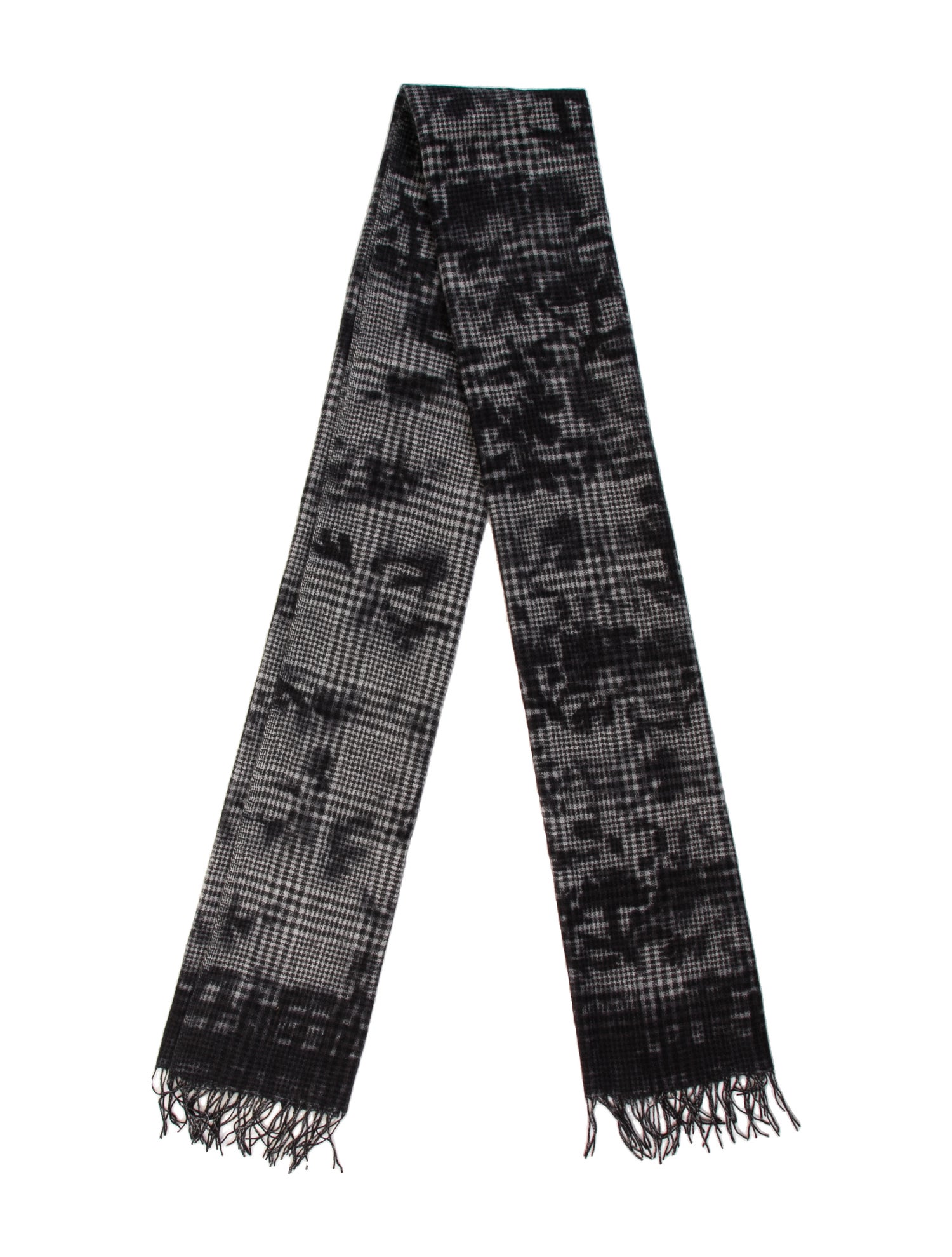 Pas De Calais Wool Printed Scarf
