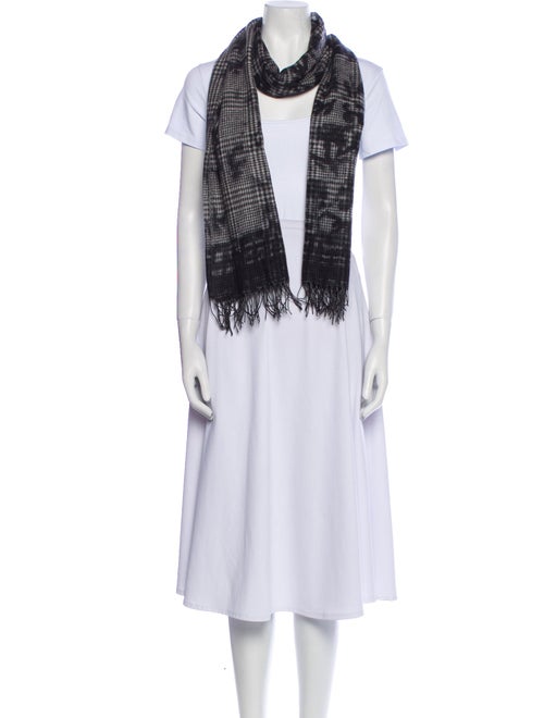 Pas De Calais Wool Printed Scarf