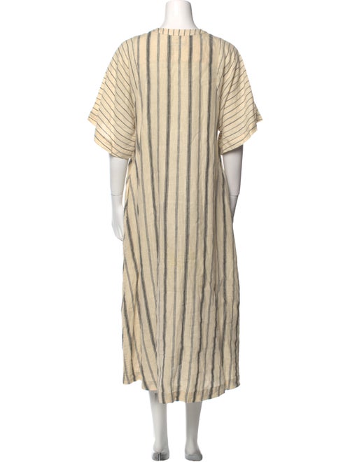 Pas De Calais Linen Long Dress