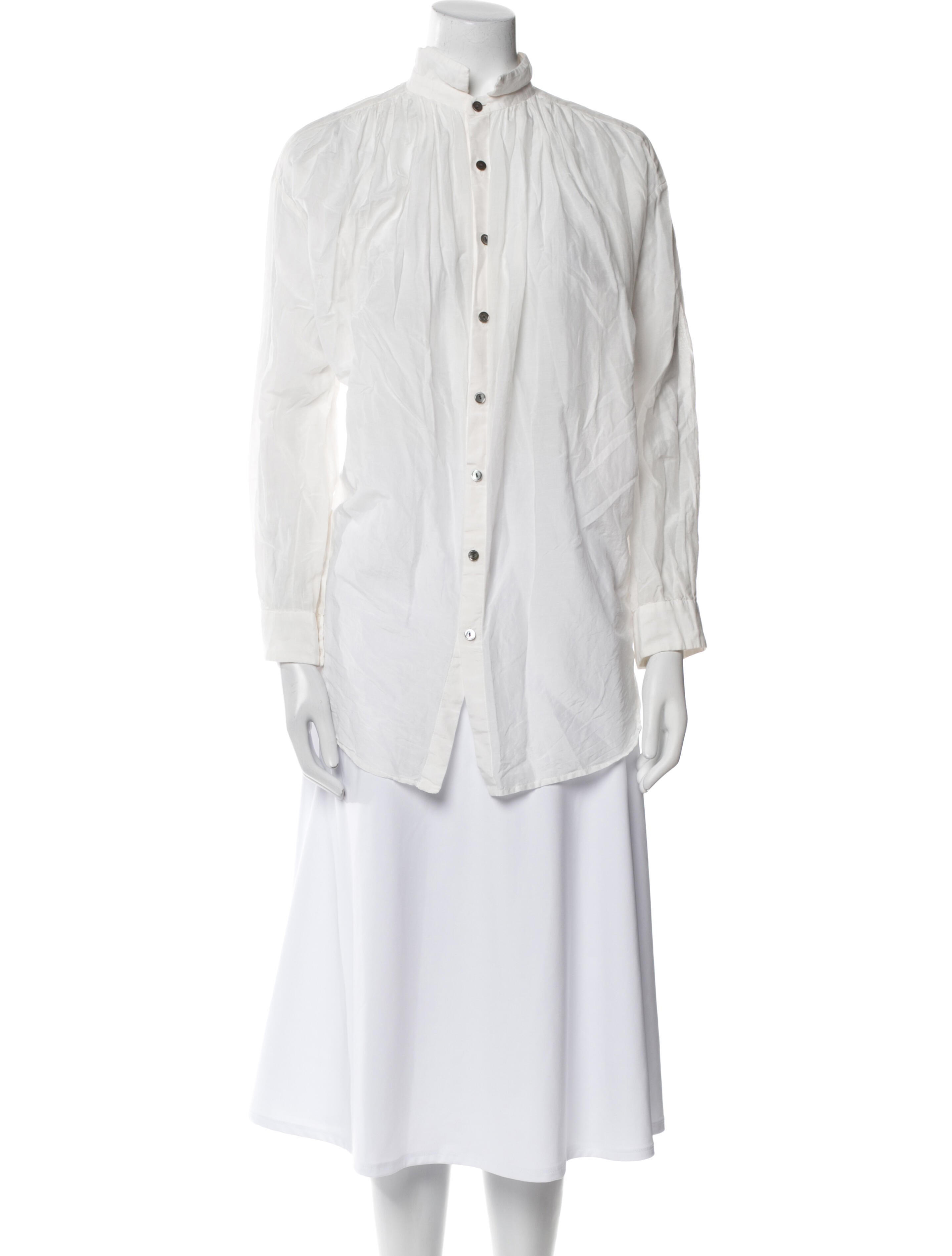 Pas De Calais Mock Neck Long Sleeve Tunic