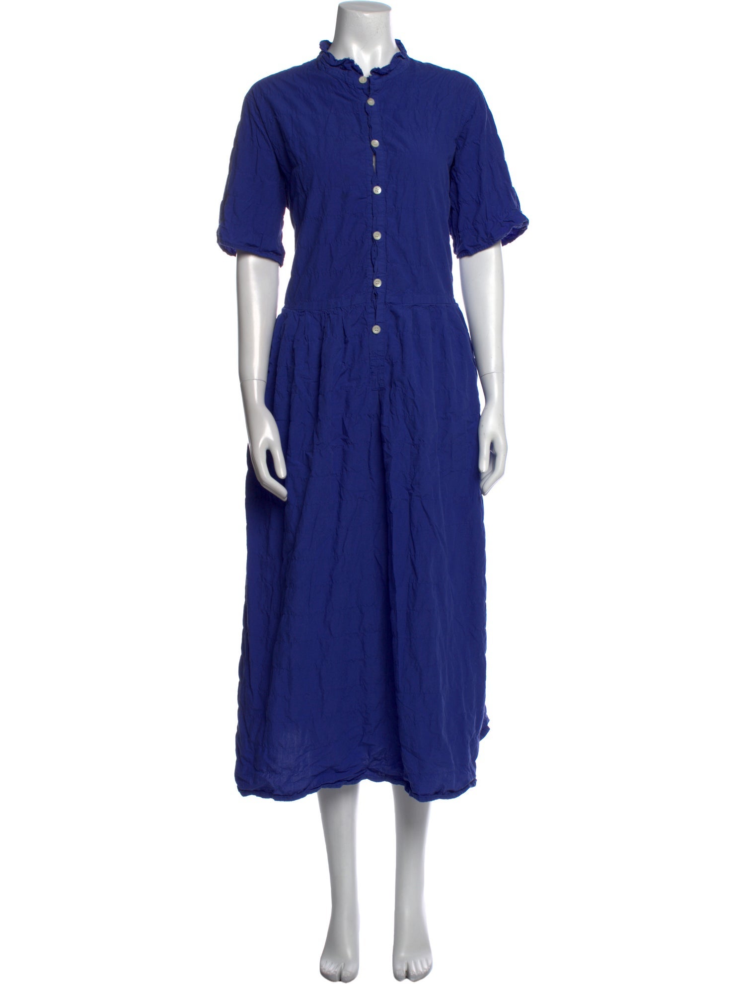 Pas De Calais Mock Neck Long Dress