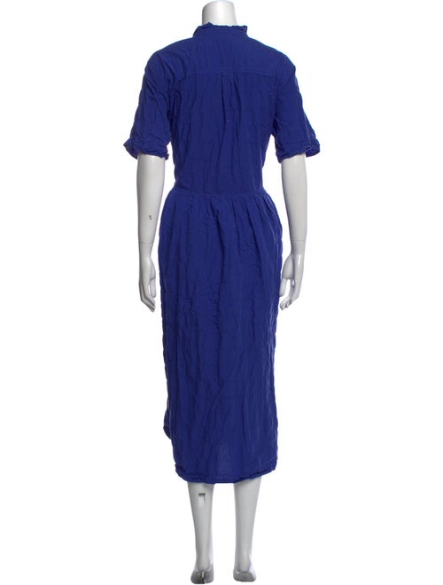 Pas De Calais Mock Neck Long Dress