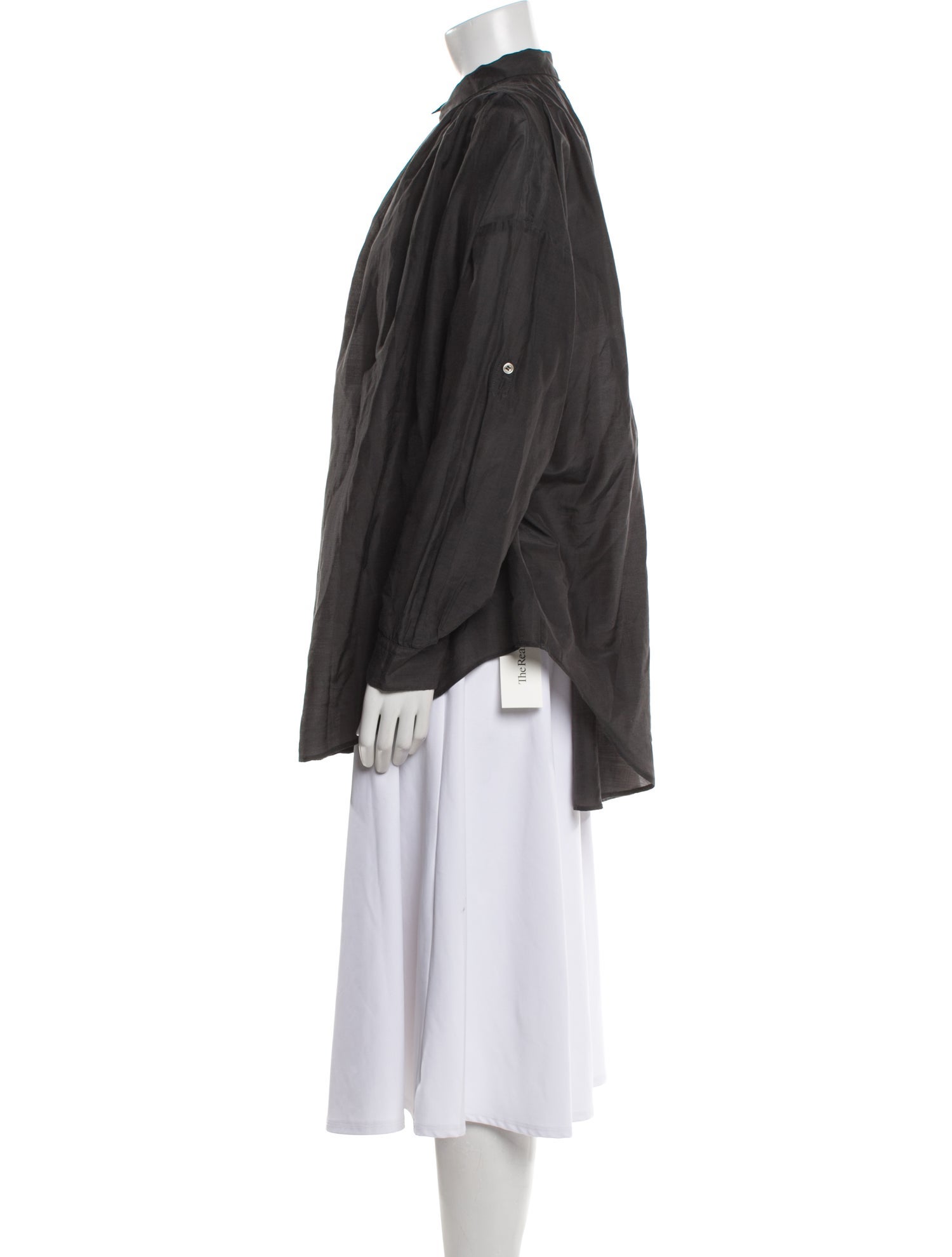 Pas De Calais Mock Neck Long Sleeve Tunic