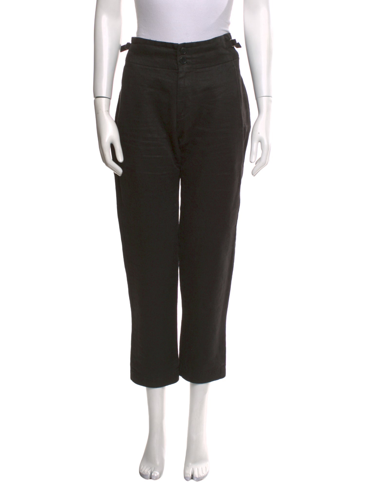 Pas De Calais Linen Straight Leg Pants