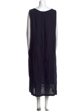 Pas De Calais Linen Midi Length Dress