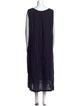 Pas De Calais Linen Midi Length Dress