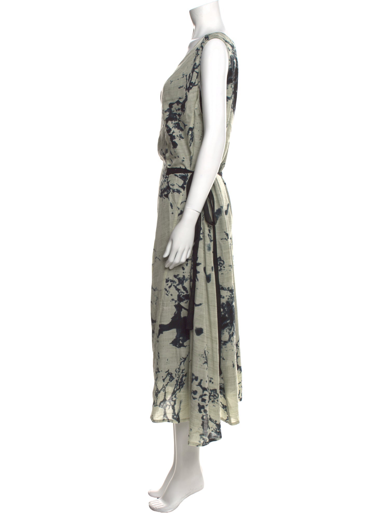 Pas De Calais Floral Print Long Dress