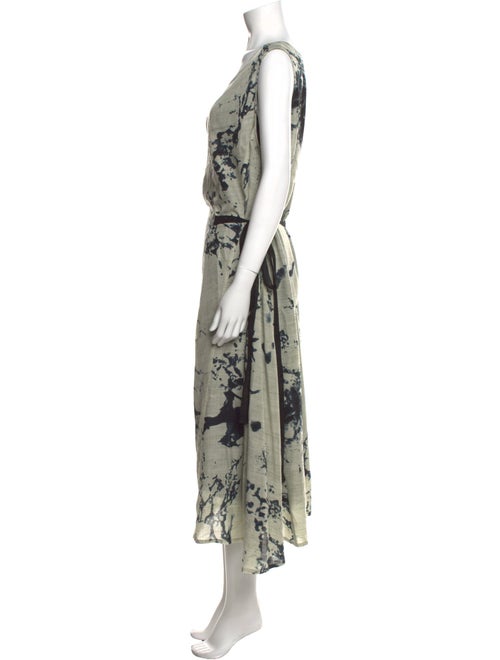 Pas De Calais Floral Print Long Dress