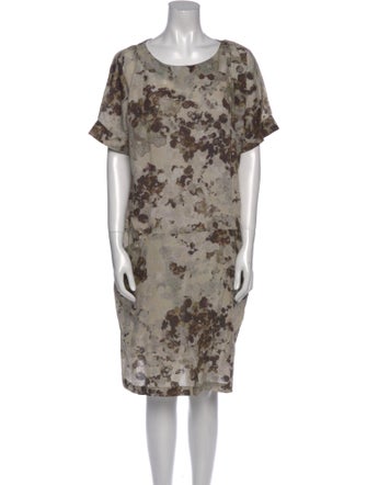 Pas De Calais Printed Mini Dress