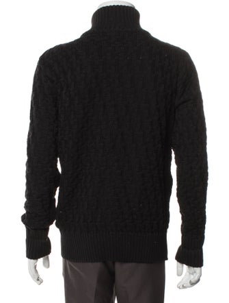 S.N.S. Herning Virgin Wool Turtleneck Cardigan
