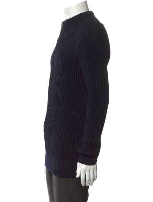 S.N.S. Herning Virgin Wool Mock Neck Cardigan