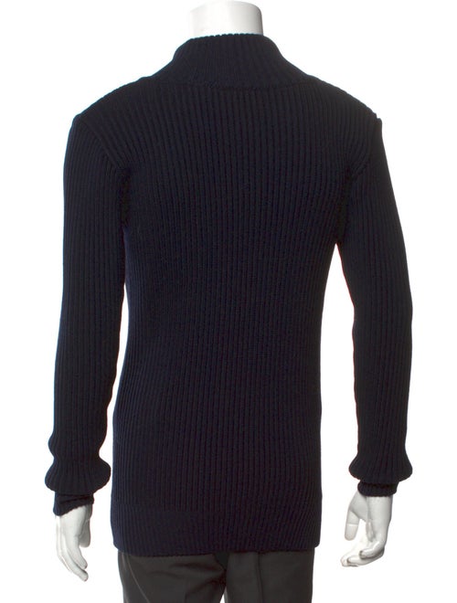 S.N.S. Herning Virgin Wool Mock Neck Cardigan