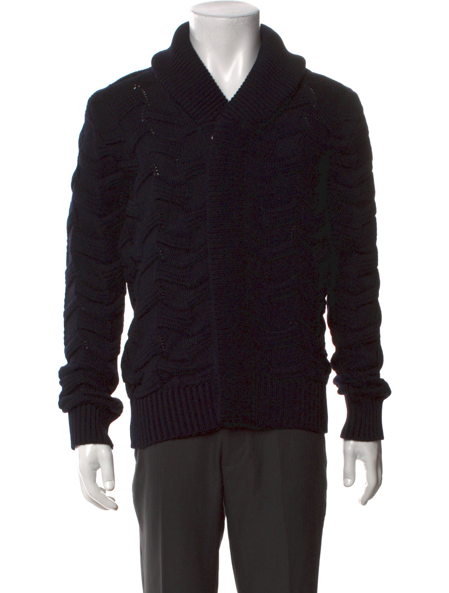 S.N.S. Herning Virgin Wool V-Neck Cardigan
