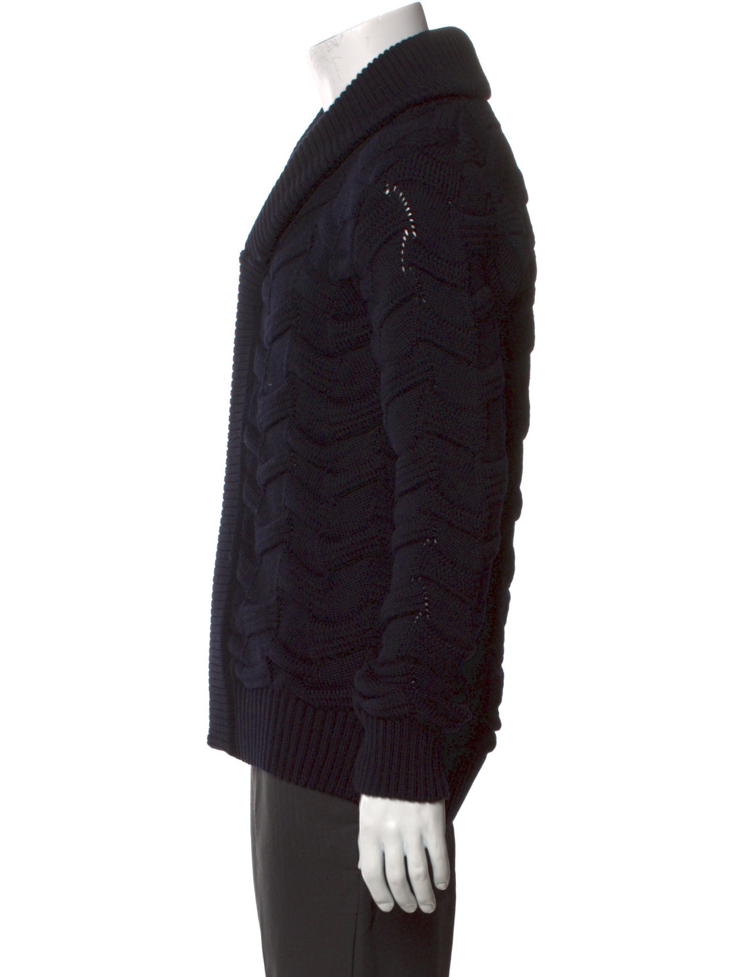 S.N.S. Herning Virgin Wool V-Neck Cardigan