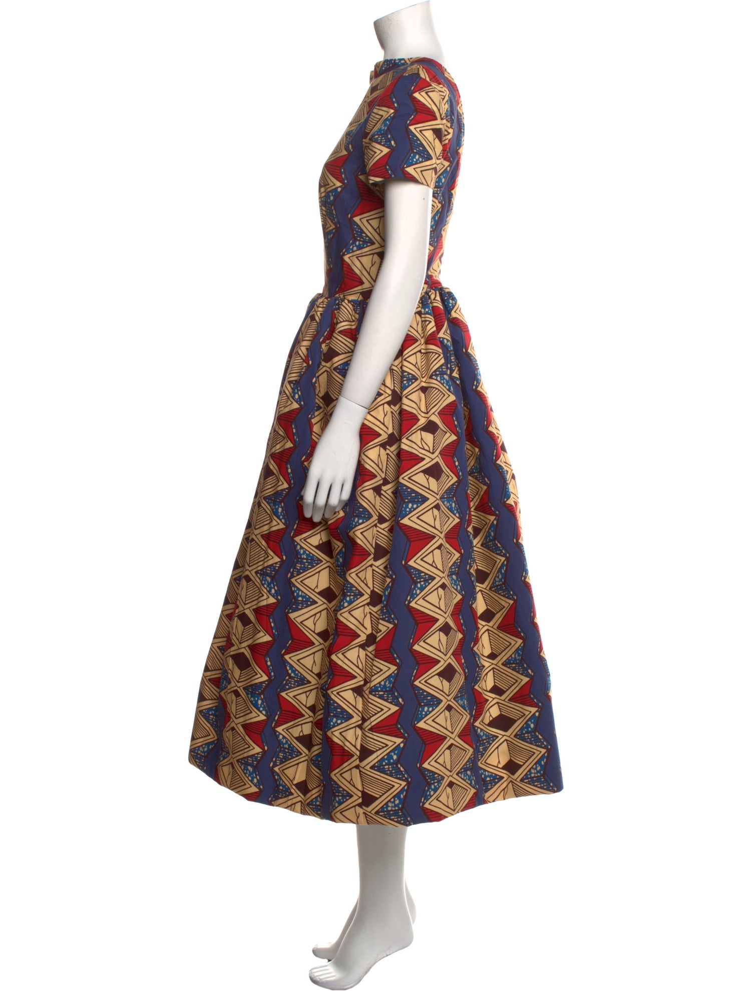 Stella Jean Printed Long Dress