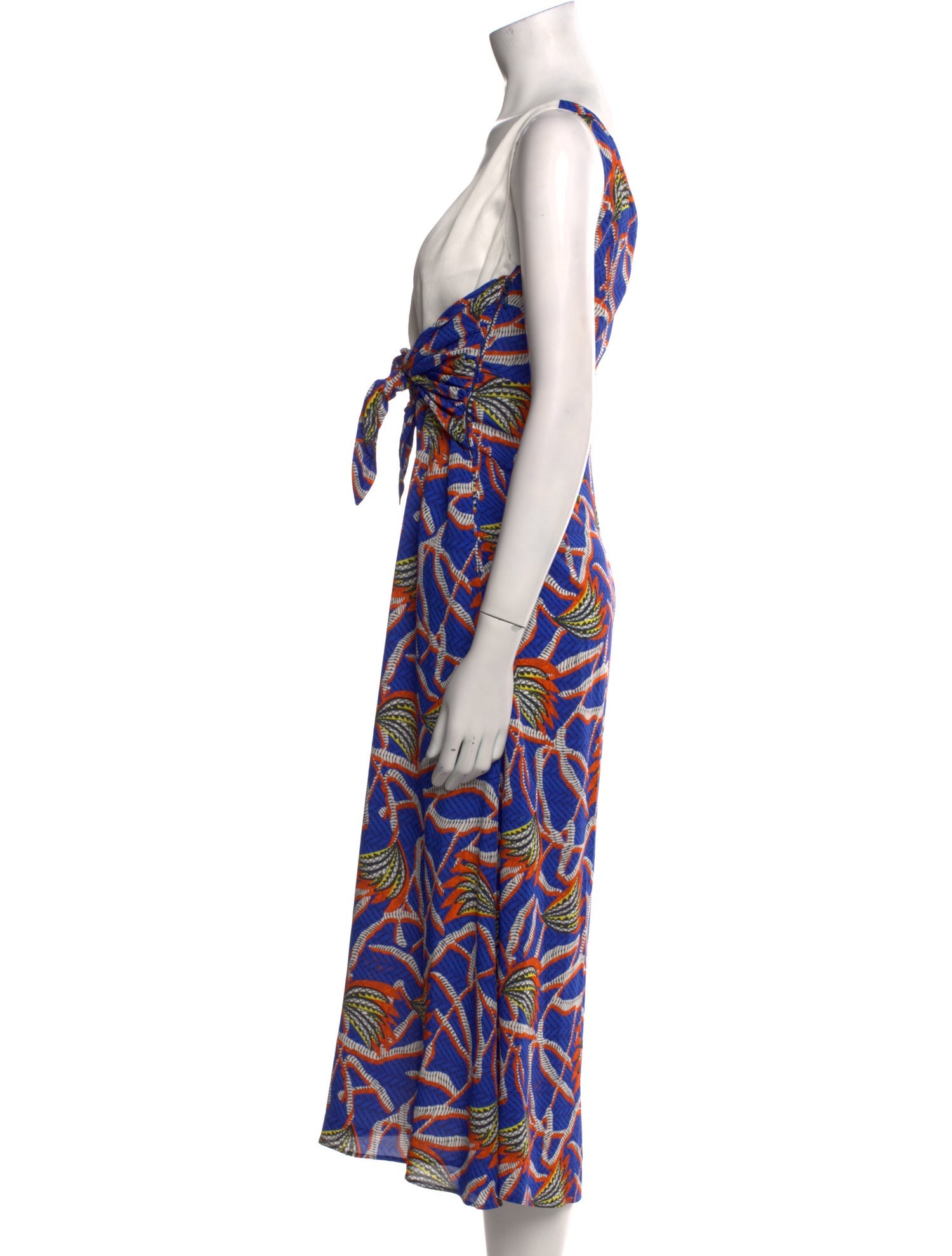 Stella Jean Printed Long Dress