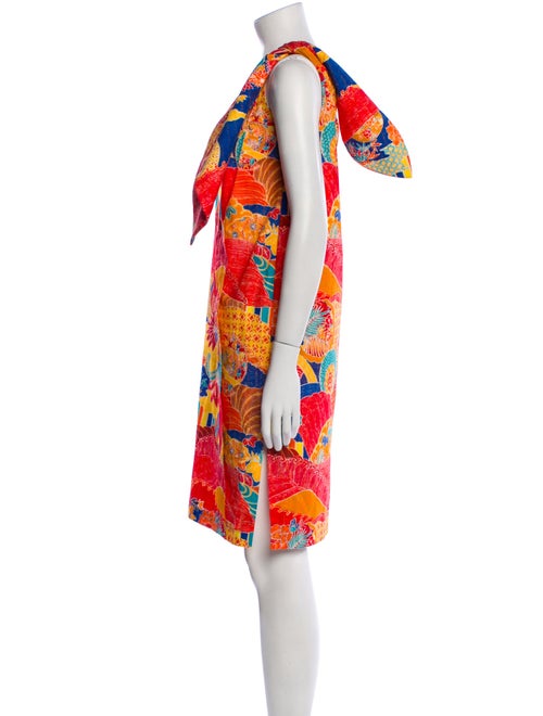 Stella Jean Printed Midi Length Dress