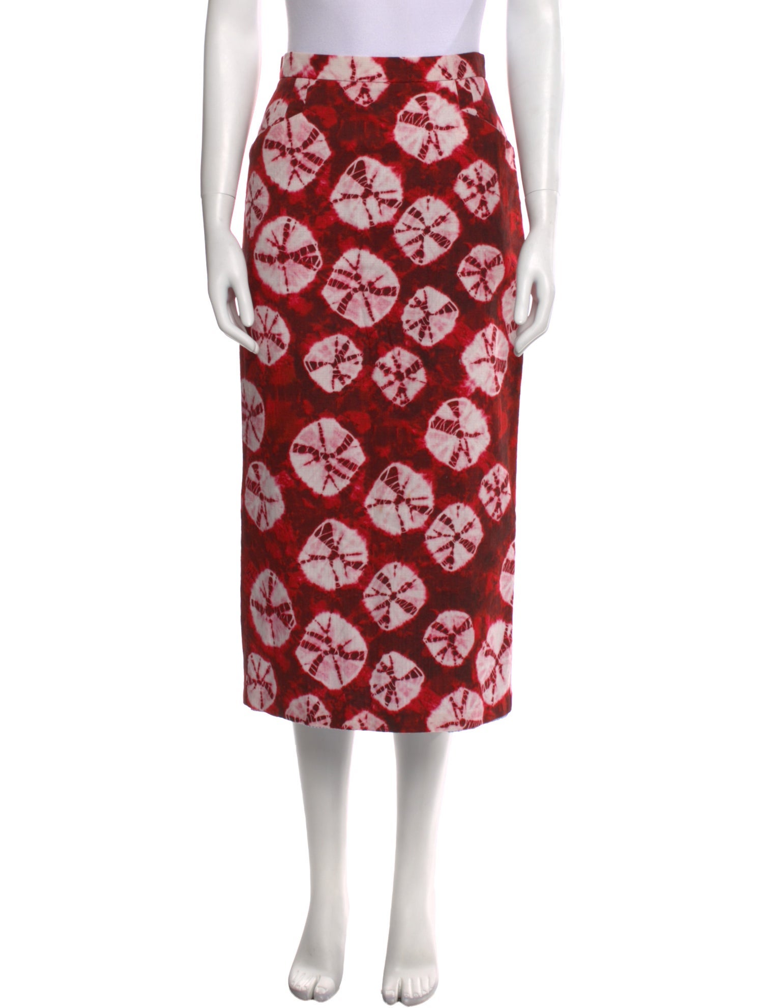 Stella Jean Printed Midi Length Skirt