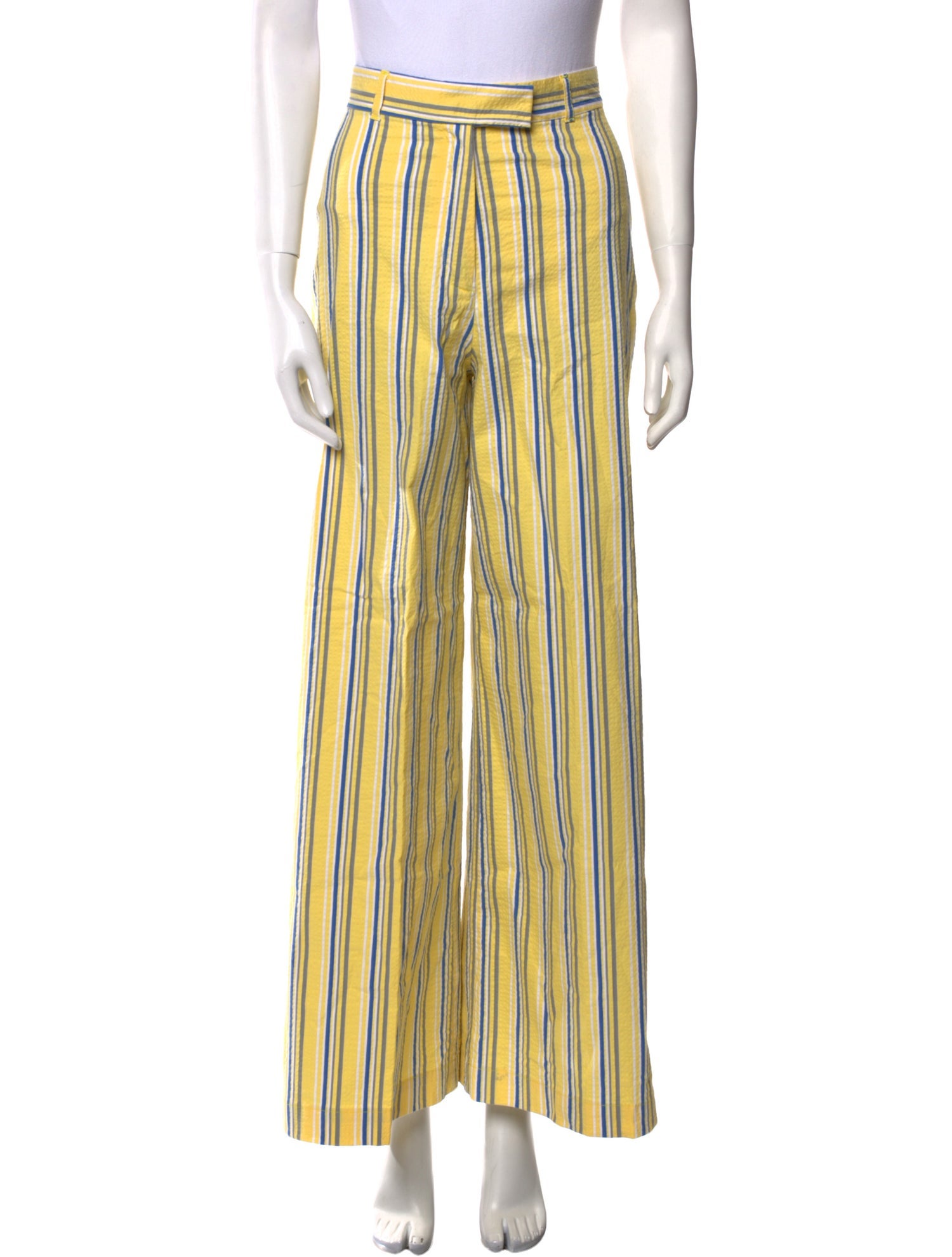 Stella Jean Striped Wide Leg Pants