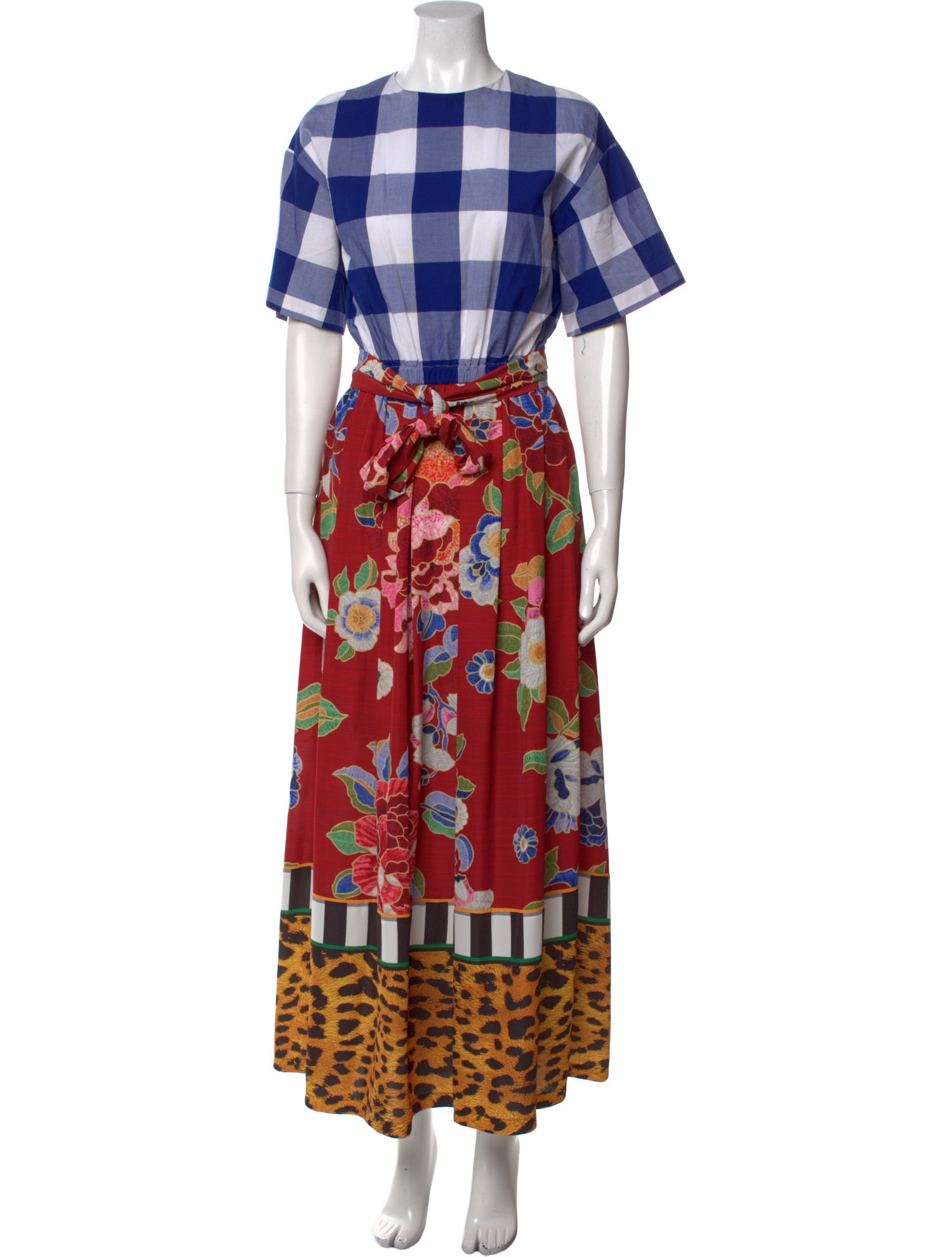 Stella Jean Printed Long Dress