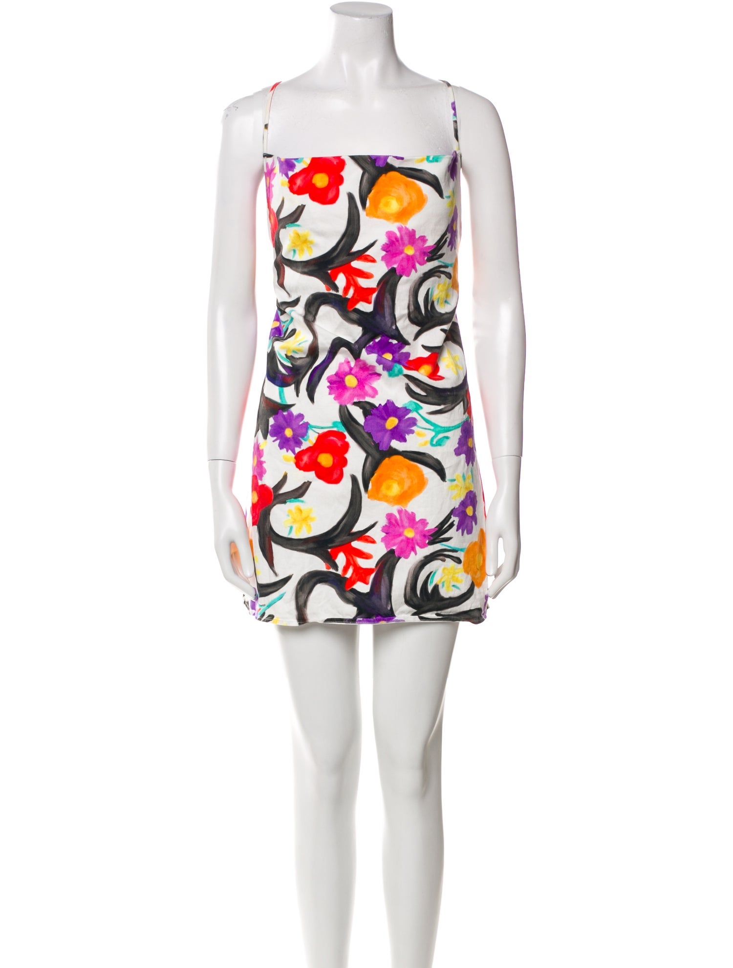 Stella Jean Floral Print Mini Dress w/ Tags