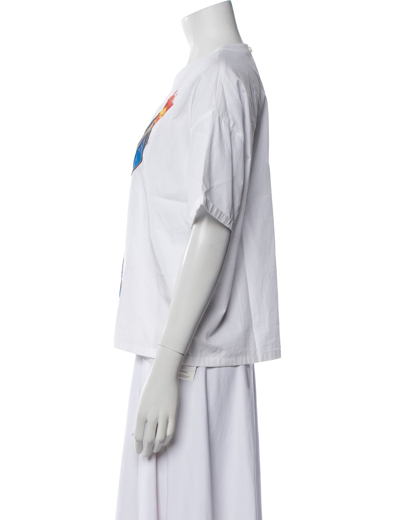 Stella Jean Graphic Print Crew Neck T-Shirt