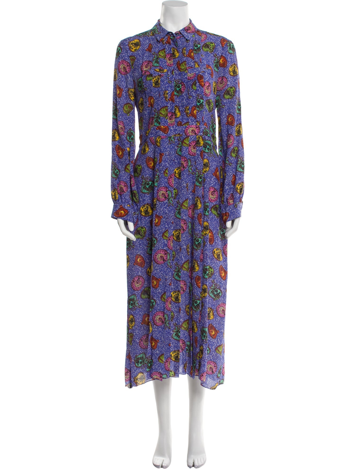 Stella Jean Floral Print Long Dress