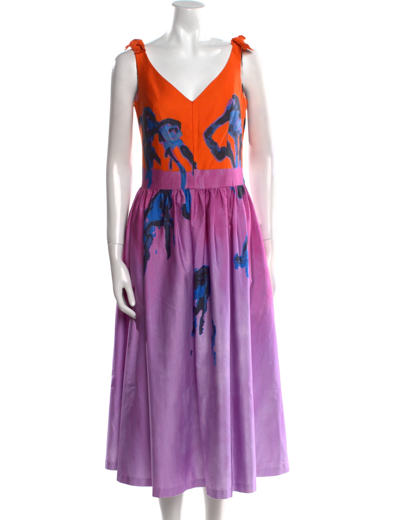 Stella Jean Printed Long Dress