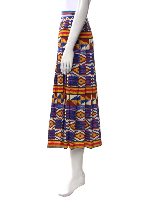 Stella Jean Printed Midi Length Skirt