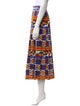 Stella Jean Printed Midi Length Skirt