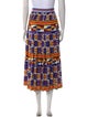 Stella Jean Printed Midi Length Skirt