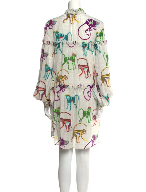 Stella Jean Silk Knee-Length Dress