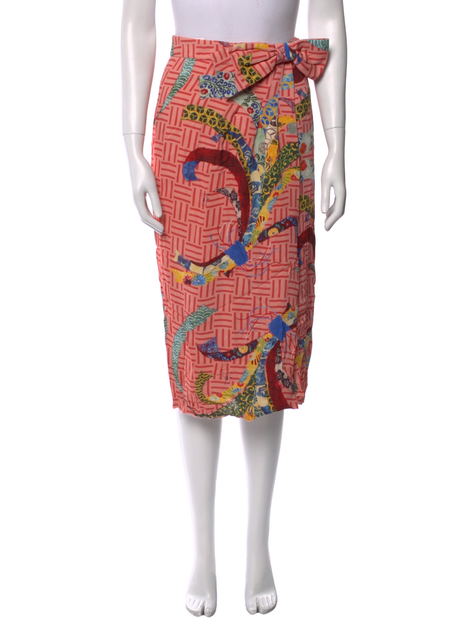 Stella Jean Printed Knee-Length Skirt