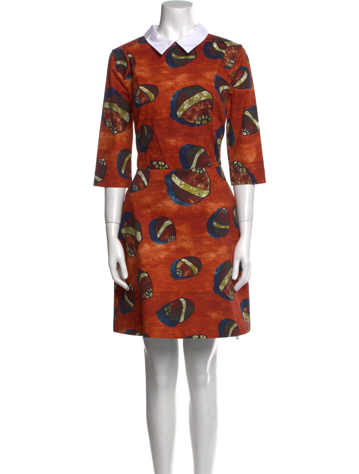 Stella Jean Printed Knee-Length Dress