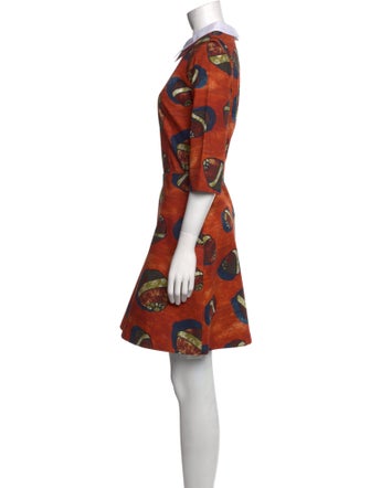 Stella Jean Printed Knee-Length Dress