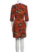 Stella Jean Printed Knee-Length Dress