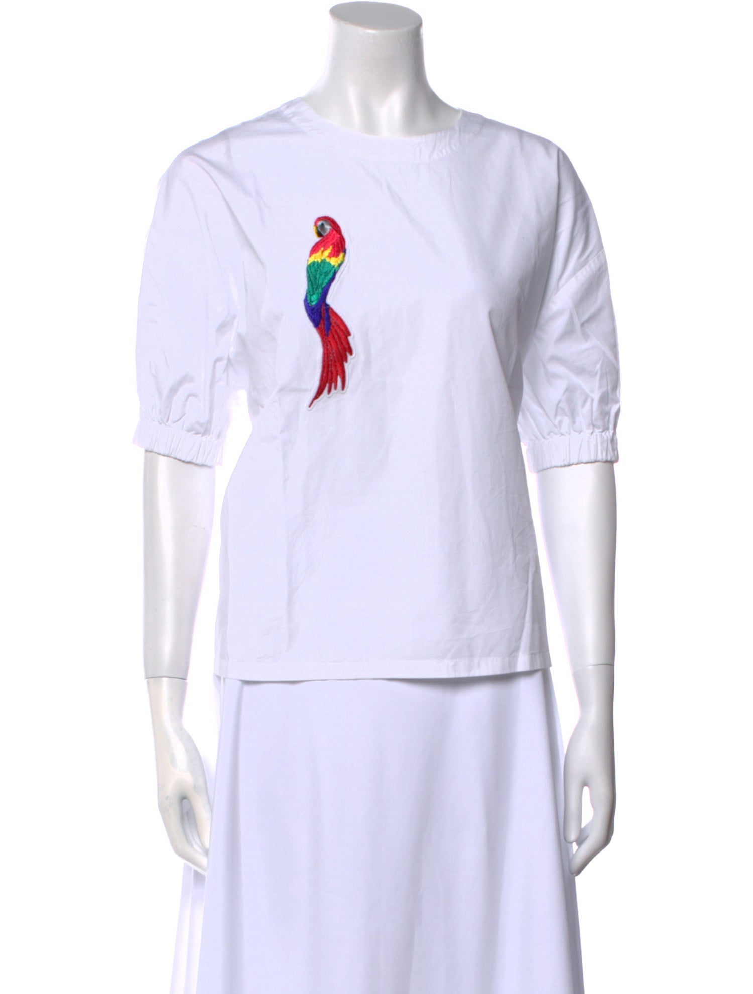 Stella Jean Graphic Print Crew Neck T-Shirt