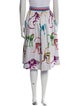 Stella Jean Printed Midi Length Skirt