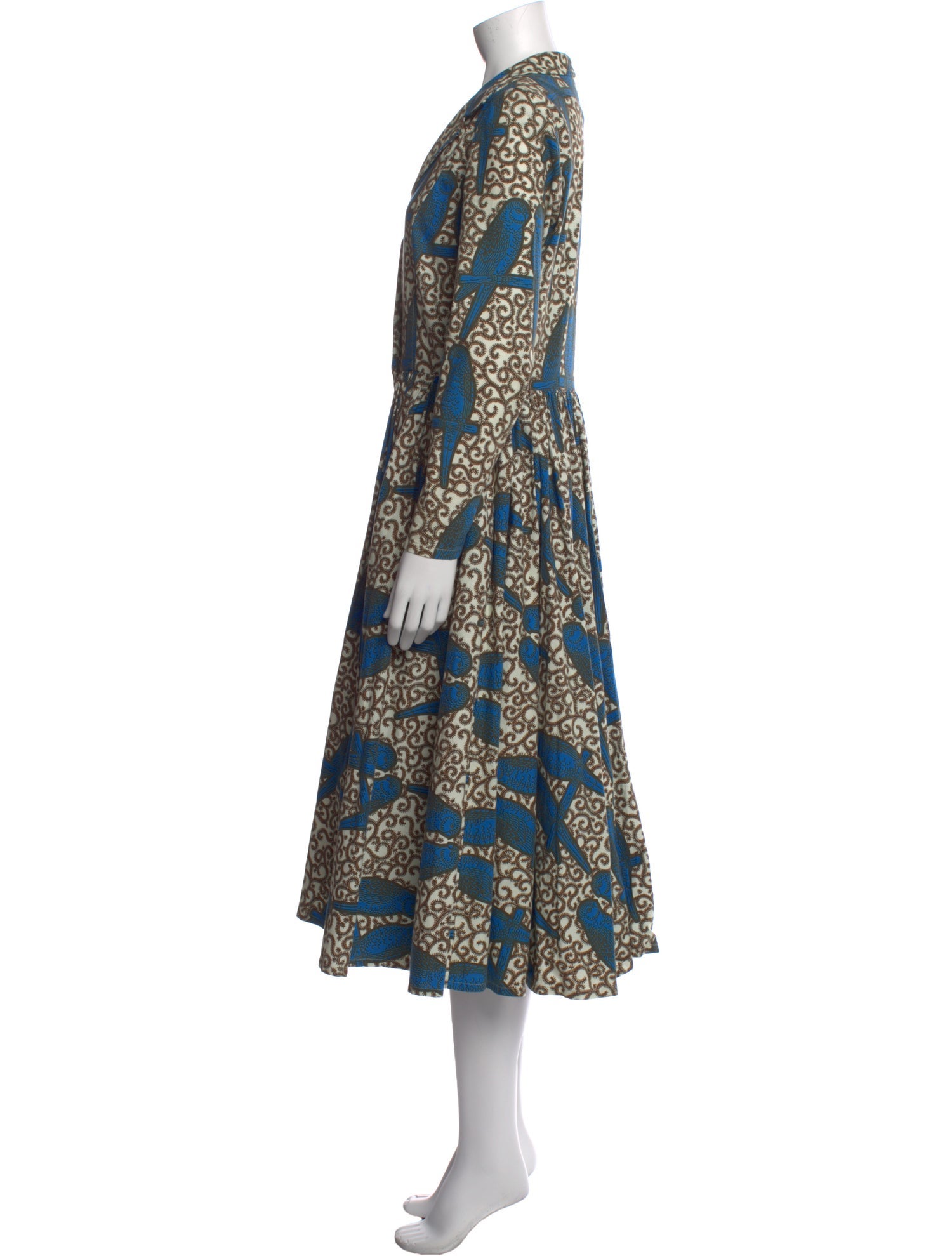 Stella Jean Printed Long Dress