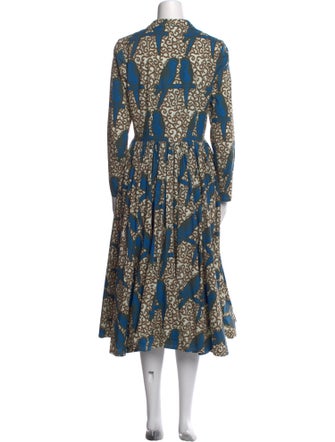 Stella Jean Printed Long Dress