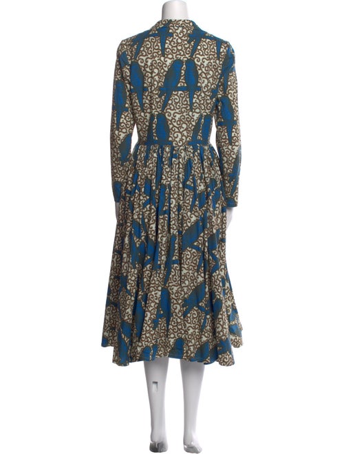 Stella Jean Printed Long Dress