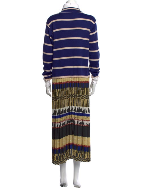 Stella Jean Striped Long Dress