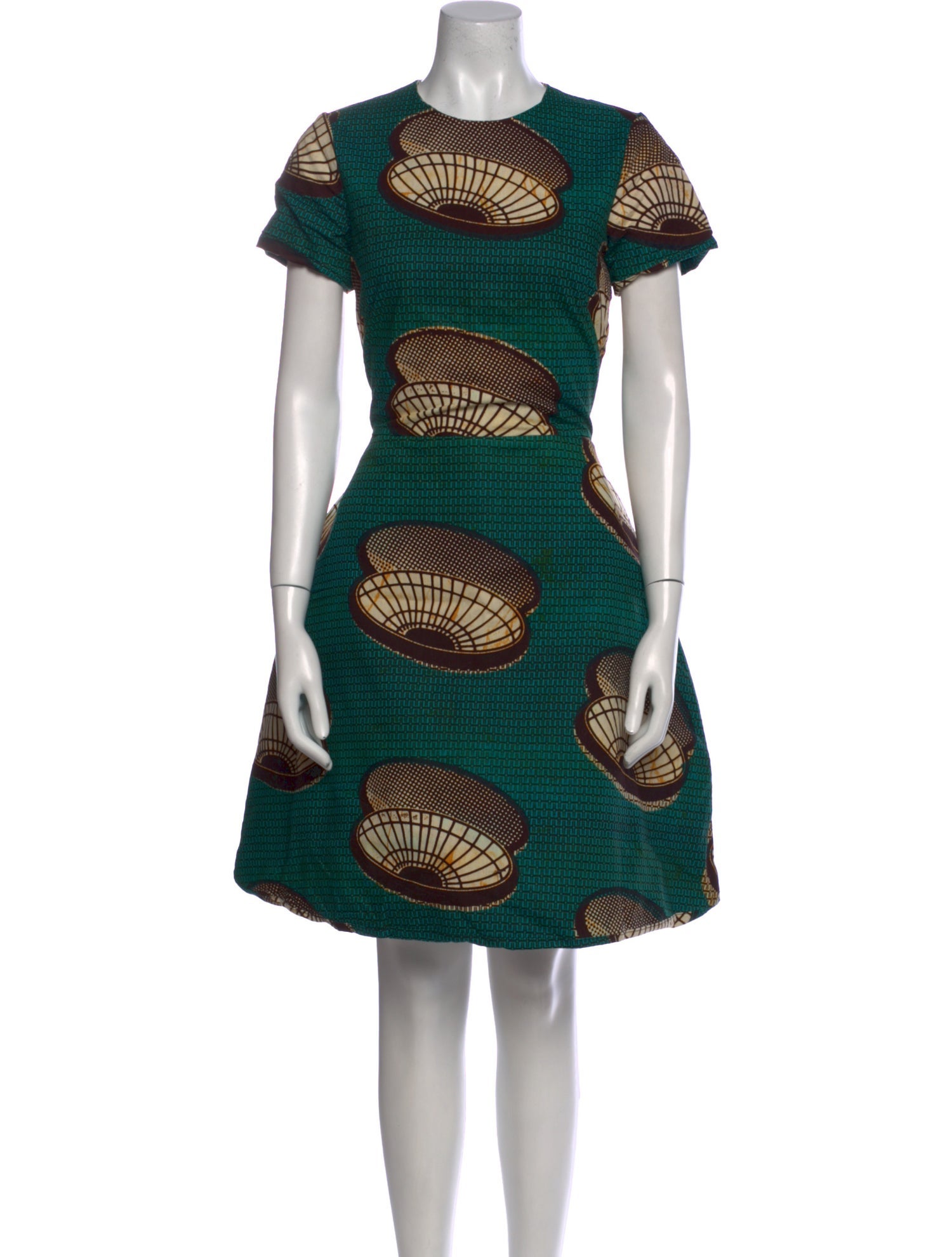 Stella Jean Printed Knee-Length Dress