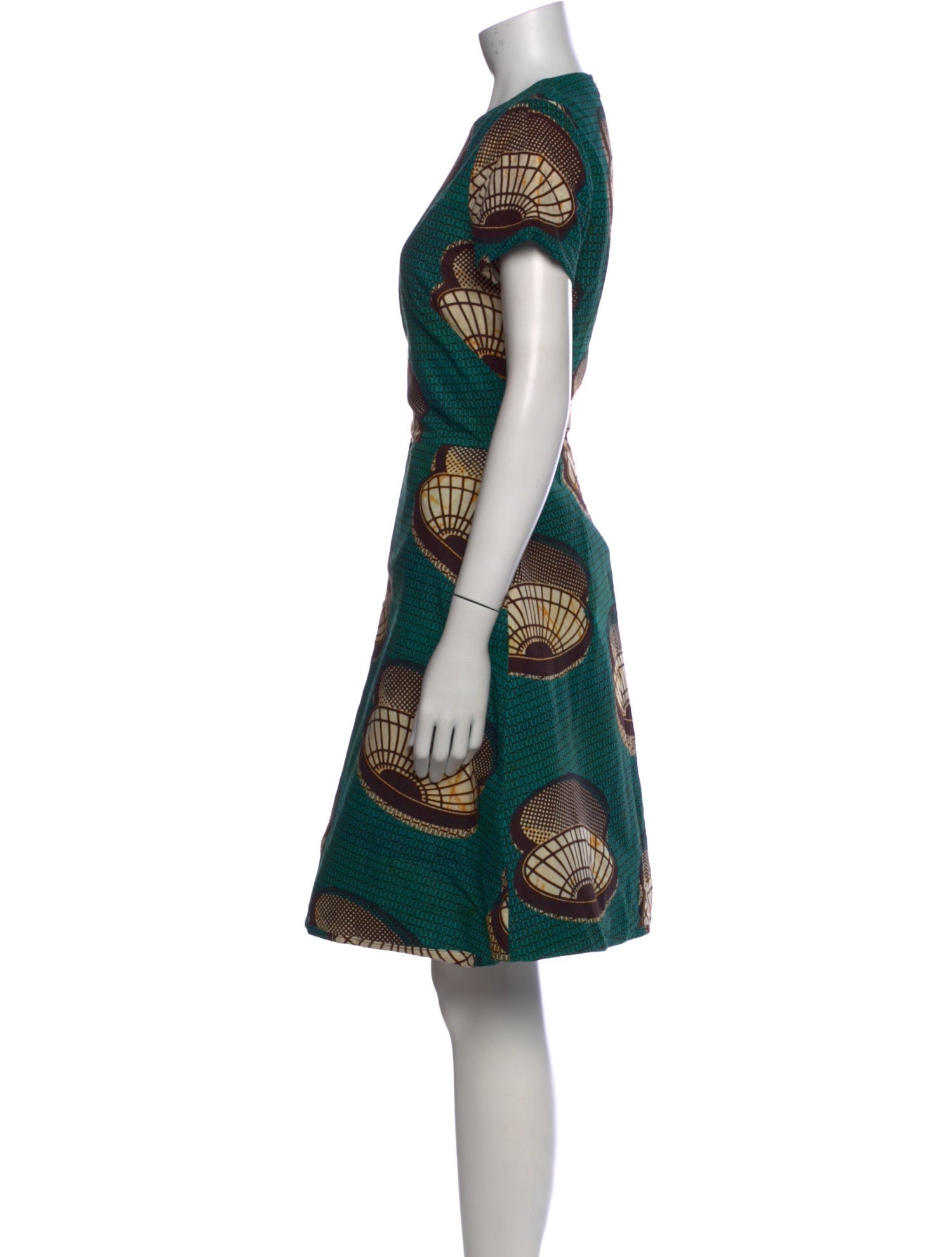 Stella Jean Printed Knee-Length Dress