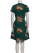Stella Jean Printed Knee-Length Dress