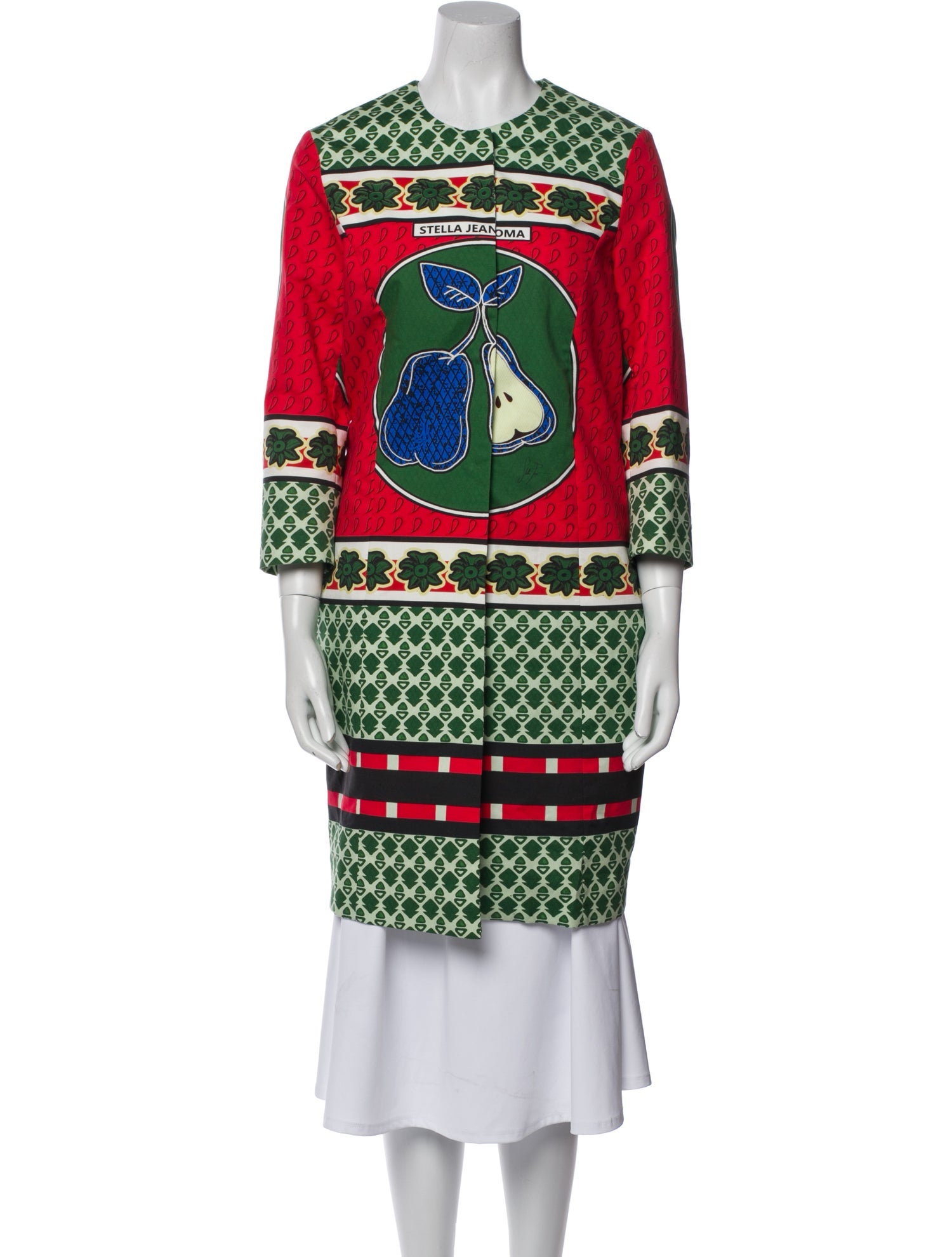 Stella Jean Printed Coat