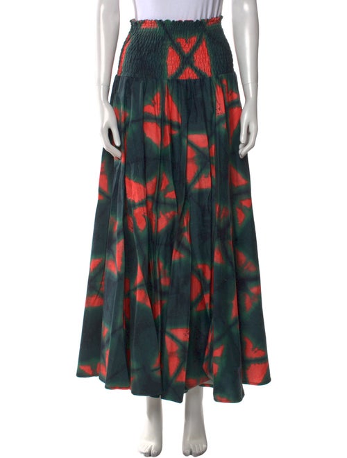 Stella Jean Printed Midi Length Skirt